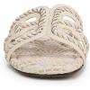 imageSam Edelman Womens Bay Slide Sandal Modern Ivory 6 M
