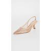 imageSam Edelman Womens Bianka Slingback PumpsBeechwood Glitz Mesh