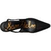 imageSam Edelman Womens Bianka Slingback PumpsBlack Suede Net Mesh