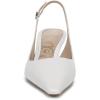 imageSam Edelman Womens Bianka Slingback PumpsBright White
