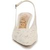 imageSam Edelman Womens Bianka Slingback PumpsIvory Lace