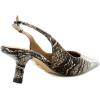 imageSam Edelman Womens Bianka Slingback PumpsMocha Taupe Python Print