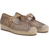 imageSam Edelman Womens Mackie FlatsBrushed GoldCyprus Tan Net Mesh