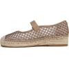 imageSam Edelman Womens Mackie FlatsBrushed GoldCyprus Tan Net Mesh
