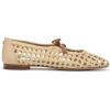 imageSam Edelman Womens Marcie Woven Mary Jane FlatsBleached BeechwoodSaddle