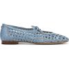 imageSam Edelman Womens Marcie Woven Mary Jane FlatsLight Denim Blue