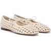 imageSam Edelman Womens Marcie Woven Mary Jane FlatsModern Ivory