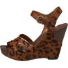 imageSam Edelman Womens Yaro Heeled Sandal Soft Nude LeatherBrown Leopard