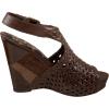 imageSam Edelman Womens Yaro Heeled Sandal Soft Nude LeatherDark Brown