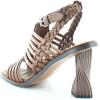 imageSam Edelman Womens Yaro Heeled Sandal Soft Nude LeatherDk Bourbon Leather
