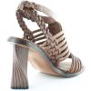 imageSam Edelman Womens Yaro Heeled Sandal Soft Nude LeatherDk Bourbon Leather