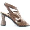 imageSam Edelman Womens Yaro Heeled Sandal Soft Nude LeatherDk Bourbon Leather