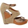 imageSam Edelman Womens Yaro Heeled Sandal Soft Nude LeatherEgyptian Gold