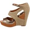 imageSam Edelman Womens Yaro Heeled Sandal Soft Nude LeatherEgyptian Gold
