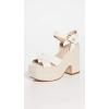 imageSam Edelman Womens Yaro Heeled Sandal Soft Nude LeatherLt Cuoio Brown Leather