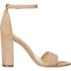 imageSam Edelman Womens Yaro Heeled Sandal Soft Nude LeatherOatmeal