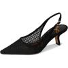 imageSam Edelman Womens Bianka Slingback PumpsBlack Suede Net Mesh