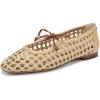 imageSam Edelman Womens Marcie Woven Mary Jane FlatsBleached BeechwoodSaddle