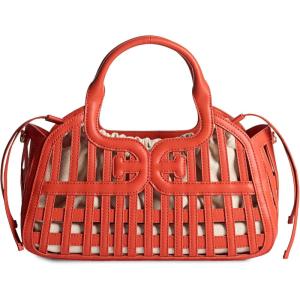 imageSam Edelman Marlowe Basket With Canvas Clutch Insert HandbagCayenne