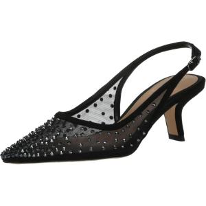 imageSam Edelman Womens Bianka Slingback PumpsBlack Glitz Mesh