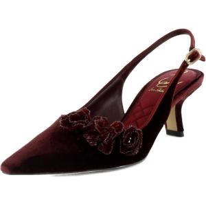 imageSam Edelman Womens Bianka Slingback PumpsDeep Cabernet Velvet