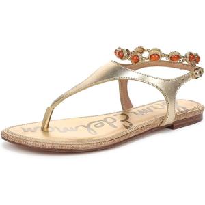 imageSam Edelman Womens Canna SandalsAmber Gold