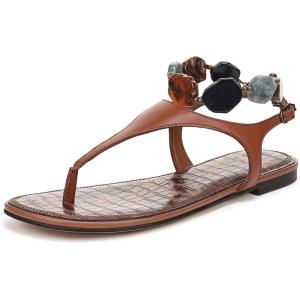 imageSam Edelman Womens Canna SandalsRich Cognac