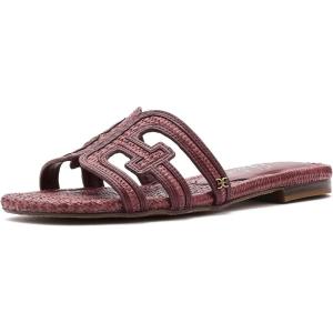 imageSam Edelman Womens Yaro Heeled Sandal Soft Nude LeatherBrick