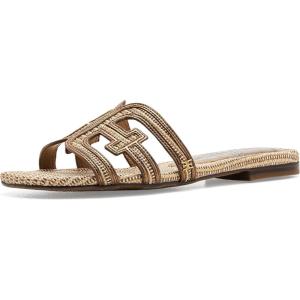 imageSam Edelman Womens Yaro Heeled Sandal Soft Nude LeatherCafe Sand