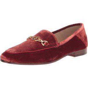 imageSam Edelman Womens Yaro Heeled Sandal Soft Nude LeatherCanyon Orange Velvet