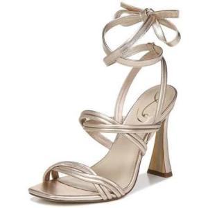 imageSam Edelman Womens Yaro Heeled Sandal Soft Nude LeatherChampagne Leather