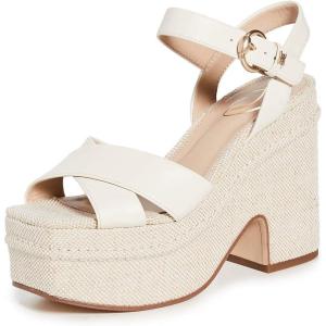 imageSam Edelman Womens Yaro Heeled Sandal Soft Nude LeatherLt Cuoio Brown Leather