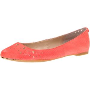imageSam Edelman Womens Yaro Heeled Sandal Soft Nude LeatherNeon Coral