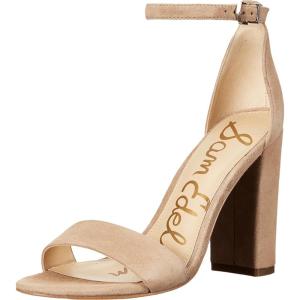imageSam Edelman Womens Yaro Heeled Sandal Soft Nude LeatherOatmeal