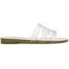 imageSam Edelman Womens Bay Jelly SlidesClearGreen Limon
