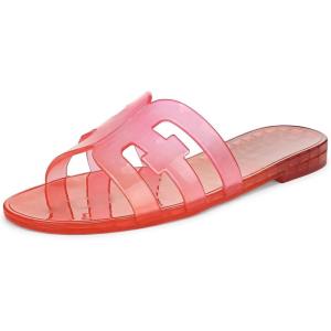 imageSam Edelman Womens Bay Jelly SlidesCoral Clay Ombre