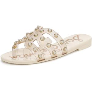 imageSam Edelman Womens Bay Jelly SlidesTransparent Ivory