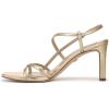 imageSam Edelman Womens Elissa Heeled SandalsAmber Gold