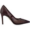 imageSam Edelman Womens Hazel Mesh PumpsFrench Burgundy Glitz