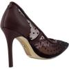 imageSam Edelman Womens Hazel Mesh PumpsFrench Burgundy Glitz