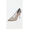imageSam Edelman Womens Hazel Mesh PumpsMetallic Iron Glitz
