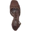 imageSam Edelman Womens Peyton Kitten Heel SandalsTerazzo Brown