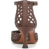 imageSam Edelman Womens Peyton Kitten Heel SandalsTerazzo Brown