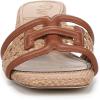 imageSam Edelman Womens Waylon Weave SandalsRich Cognac