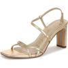 imageSam Edelman Womens Elissa Heeled SandalsAmber Gold