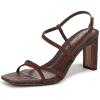 imageSam Edelman Womens Elissa Heeled SandalsAnde Brown