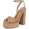 imageSam Edelman Womens Sandy PlatformsCyprus Tan
