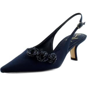 imageSam Edelman Womens Bianka Slingback PumpsMidnight Blue Fabric