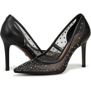 imageSam Edelman Womens Hazel Mesh PumpsBlack Glitz