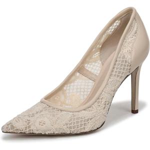 imageSam Edelman Womens Hazel Mesh PumpsWarm Ivory
